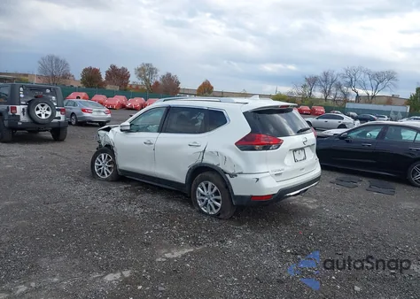 2019 Nissan Rogue Sv from USA, damaged, VIN KNMAT2MV7KP559262
